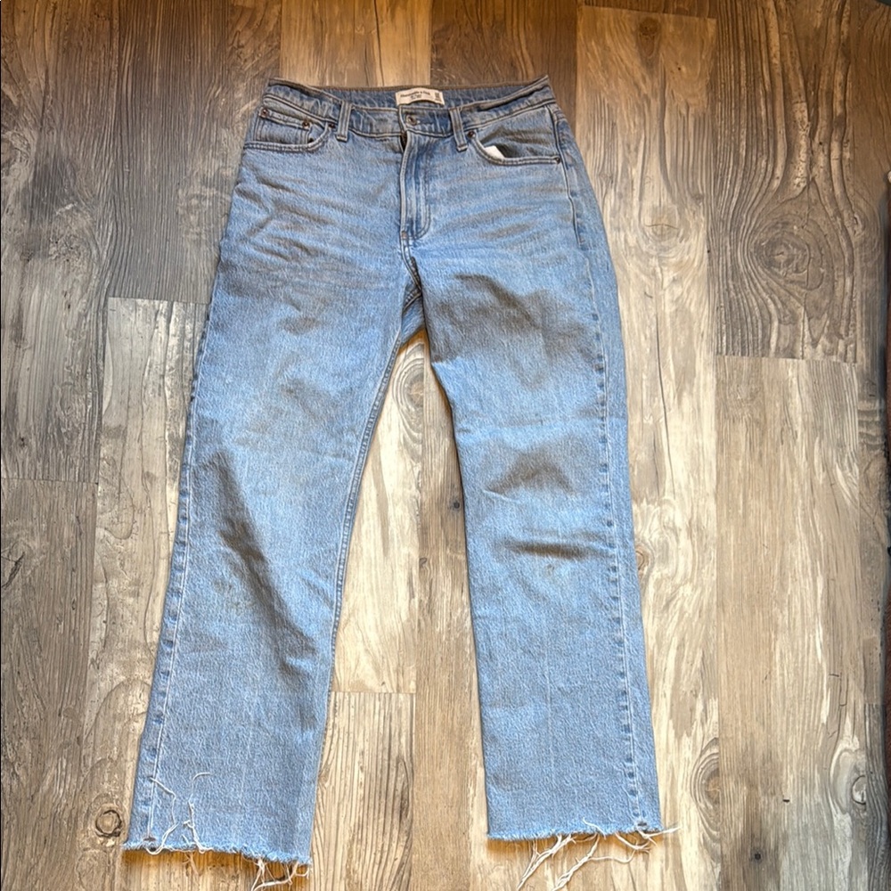 Abercrombie & Fitch The Baggy Low Rise Jeans Size 24 00 S